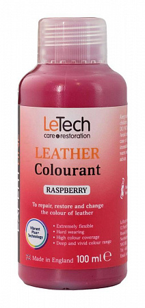 Краска для кожи (Leather Colourant) Raspberry / 500 мл / LeTech