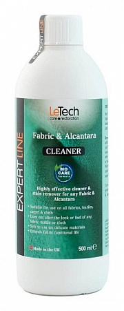 Средство для чистки ткани и алькантары (Fabric&Alcantara Cleaner) / 500 мл / Le Tech