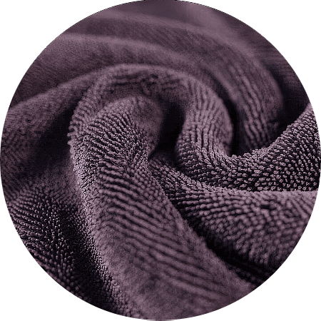 Полотенце микрофибровое для сушки авто пурпурное 50*80 AUTECH