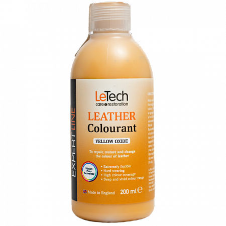 Краска для кожи (Leather Colourant) Yellow Oxide, Охра, 1000 мл, LeTech