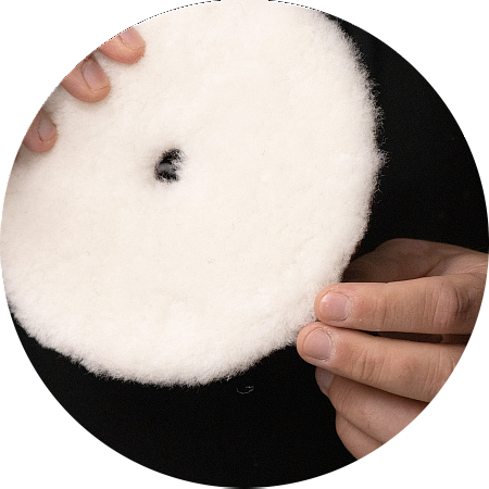 Полировальный круг меховой Lambswool Pad short for eccentric, 150 mm, KochChemie