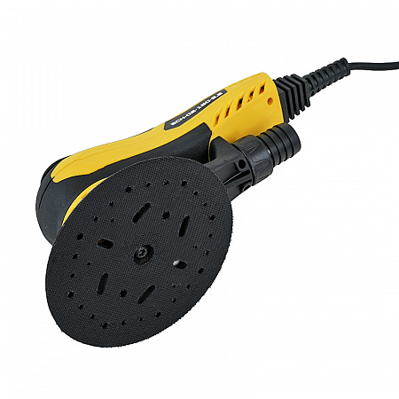 SCH-02-150-2.5 шлиф. машинка ручная 220V/50Hz, 350W, без мешка для пыли, с магнитным тормозом подошвы, эксцентрик 2,5 мм