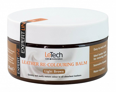 Бальзам для восстановления цвета кожи  (Leather Re-Colouring Balm) Neutral/ 200 мл / LeTech