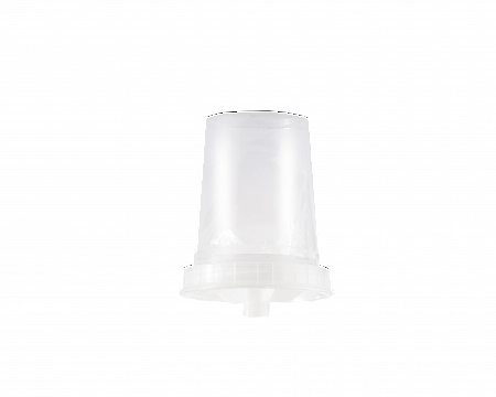 Одноразовый пластиковый бачок для краскопульта  системы JPPS со встроенным ситечком 125 мкм Flexicup ( 45 шт в упаковке)