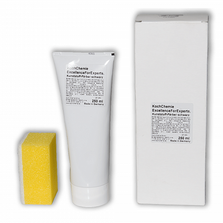 Краска для пластика черная Kunststoff-Farber schwar 250мл KochChemie