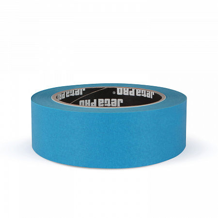 Скотч JETA PRO AZUR ГОЛУБОЙ бумажный 90°C 38мм х40м