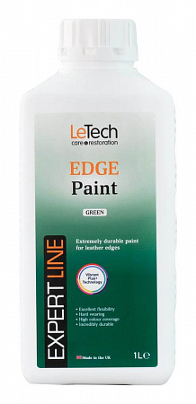 Краска для уреза кожи (Leather Edge Paint) Green / 145 мл / LeTech
