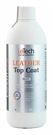 Защитный лак для кожи (Leather Top Coat) Gloss/ 1000 мл / LeTech
