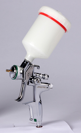 Краскопульт JP400/14 LVMP, верхний пластиковый бачок 0,6 л, сопло 1.4мм JETAPRO