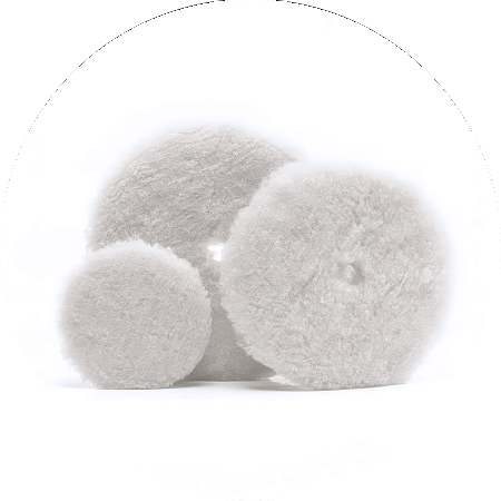 Lammfell-Pad - полировальный круг из натуральной овчины для работы с абразивными полиролями 180 mm