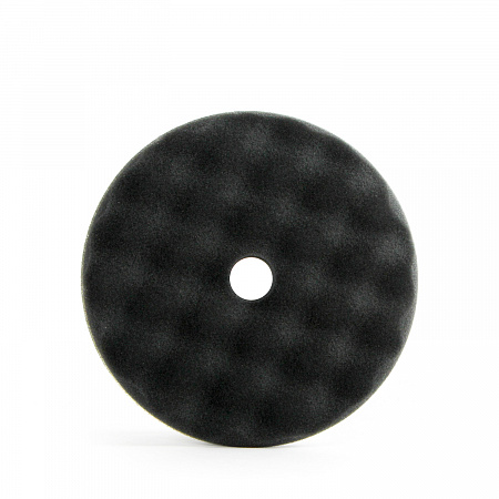 Полировальный диск  SANDWOX, мягкий, рифлёная, чёрный 150х30мм