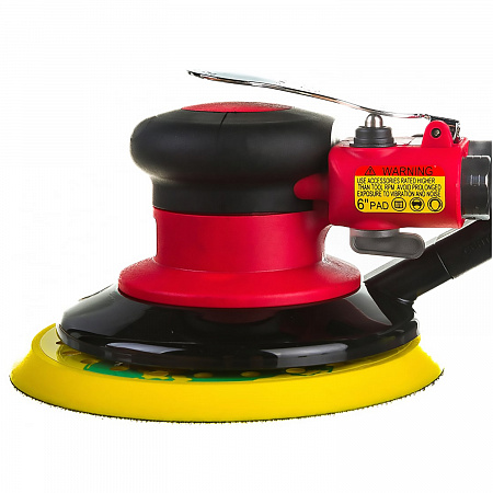 Машинка орбитальная шлифовальная пневматическая, Ø 150мм, ход 9мм, 15 отв. Русский Мастер