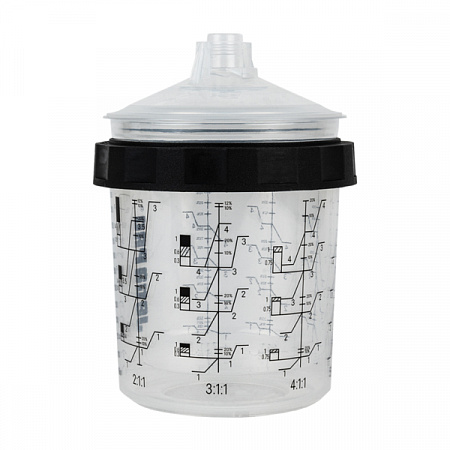 Емкость многоразовая с мерной шкалой 800мл для системы Jeta Pro Paint System (JPPS)