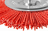 Щетка дисковая для дрели Ø 100 полимерабразивный ворс ЗУБР