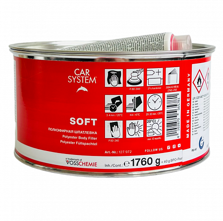 Шпатлевка наполняющая 1,8кг SOFT