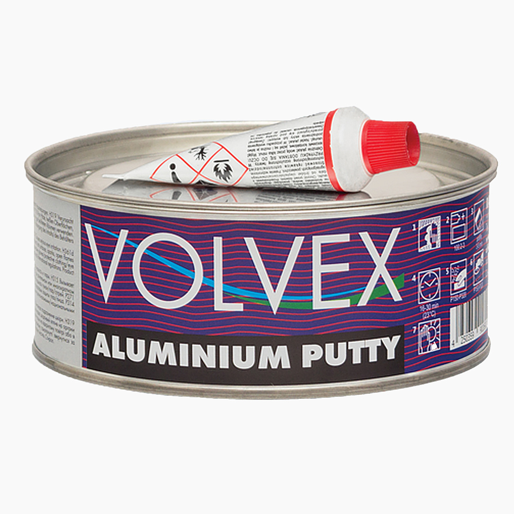 Шпатлевка алюминиевая 2К 1,8кг ALUMINIUM PUTTY VOLVEX