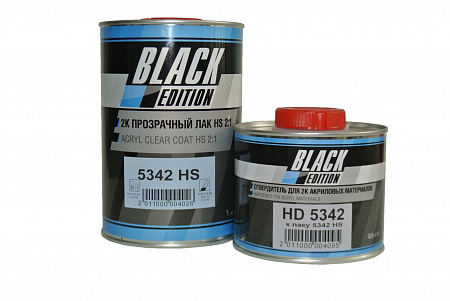 Лак HS акриловый 2К (2+1) 1л ВЕ+ отверд 0,5л компл MAXTOR