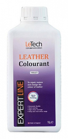 Краска для кожи (Leather Colourant) Violet, 1000 мл,  LeTech