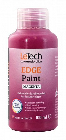 Краска для уреза кожи (Leather Edge Paint) Imperial Red / 100 мл / LeTech
