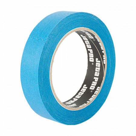 Скотч JETA PRO СИНИЙ бумажный 90°C 50мм х40м, устойчивый к УФ