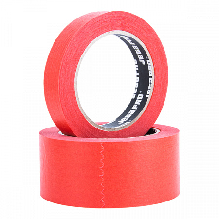 Скотч JETA PRO КРАСНЫЙ бумажный 90°C 50мм х40м, устойчивый к УФ, ВОДОСТОЙКИЙ