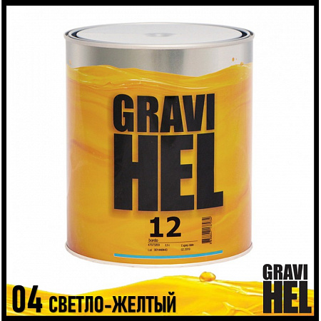 Паста 04 светло-желтый (3,5л) GRAVIHEL