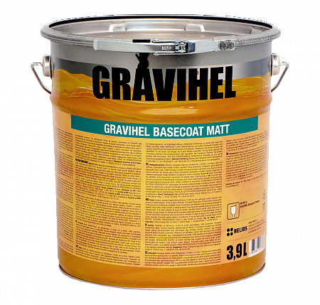 GRAVIHEL 701 биндер для базы матовый 001  (3,7л.)