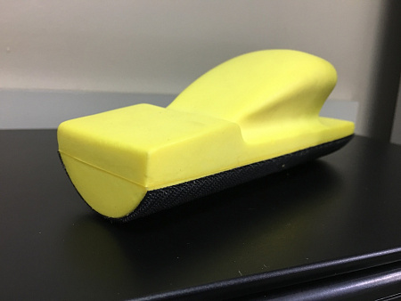 Рубанок средний полужесткий с полукруглой основой 70х200мм 1323-0200 TOR 