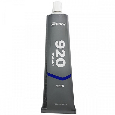 Герметик полимерно-каучуковый неокрашиваемый Черный 100гр 920 BODY