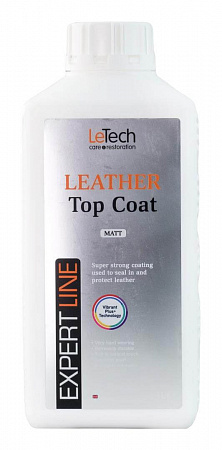 Защитный лак для кожи (Leather Top Coat) Matt/ 1000 мл / LeTech