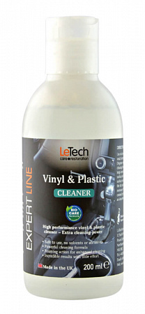 Средство для чистки пластика и винила (Vinyl & Plastic Cleaner), 200 мл, LeTech