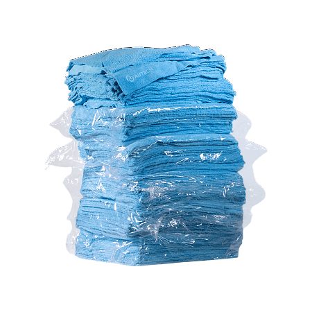 Профессиональная микрофибровая салфетка без оверлока (300шт в коробке) Au-241.100 AuTech 