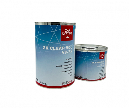 Лак HS 2K (2+1) 1л SR+отверд 0,5л компл CARSYSTEM