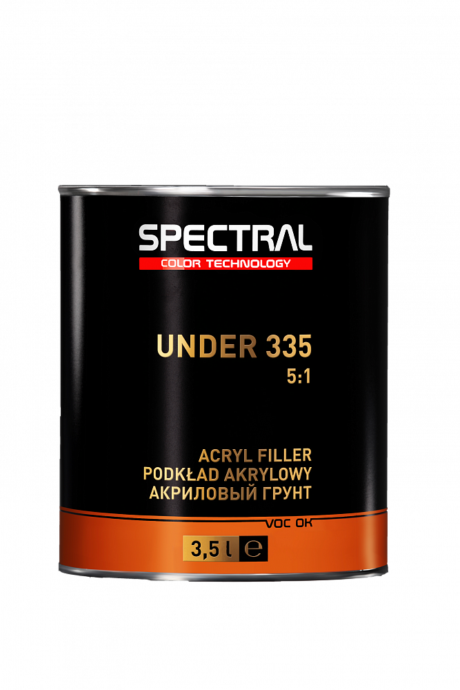 Грунт акриловый 2К (5+1) Белый 3,5л Under 335 SPECTRAL