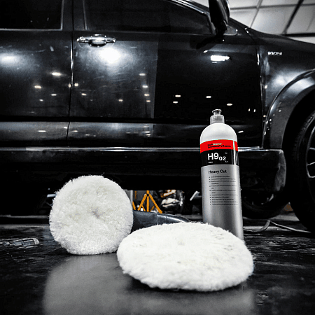 Полировальный круг, меховой с отверстием, Ø135 мм, KochChemie