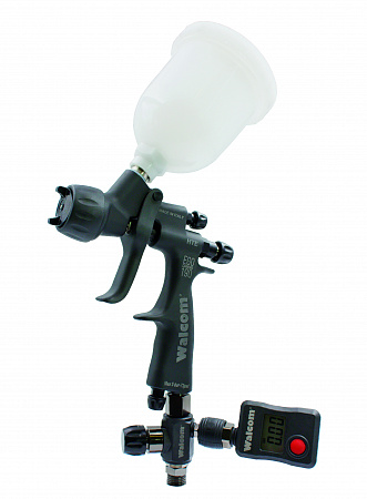 Миникраскопульт EGO CARBONIO HALO/HTE, 2 бачка 0,078 и 0,18л сопло 1,0мм 703010 WALCOM
