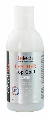 Защитный лак для кожи (Leather Top Coat) Gloss/ 1000 мл / LeTech