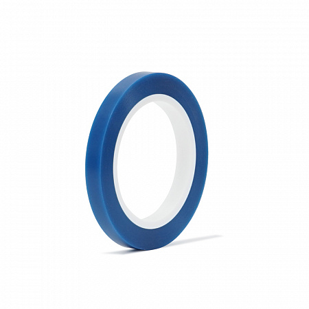 Лента контурная для декор.покраски 12мм х 33м / синяя/прозрачная / 150°C / JETA PRO