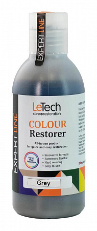 Средство для восстановления цвета кожи (Leather Colour Restorer) Black / 100 мл / LeTech