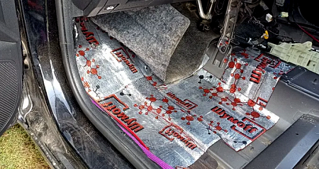 Вибромаст Шумофф МИКС Ф(фольга) 0,27х0,37м / 0.1 м²