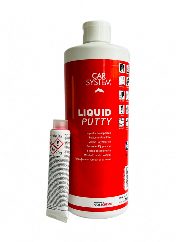 Шпатлевка отделочная  1кг  Liquid Putty  с жидким наполнителем