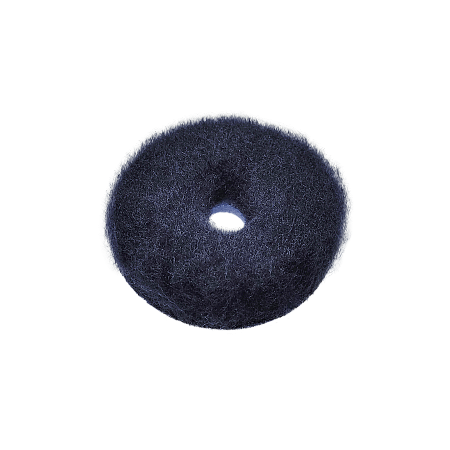 Полировальный круг / шерсть 15мм Doodle Wool-Pad, black / 80*25 мм / Au-33DOB80