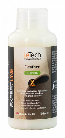 Лосьон для кожи (Leather Lotion) X-GUARD PROTECTED, 500 мл, LeTech