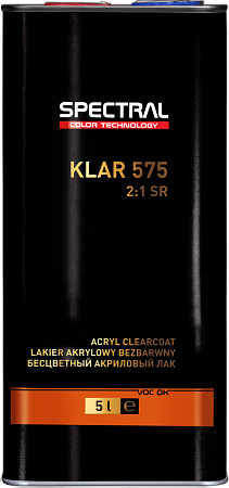 Лак MS акриловый 2К (2+1) 5л Klar 575 SR SPECTRAL