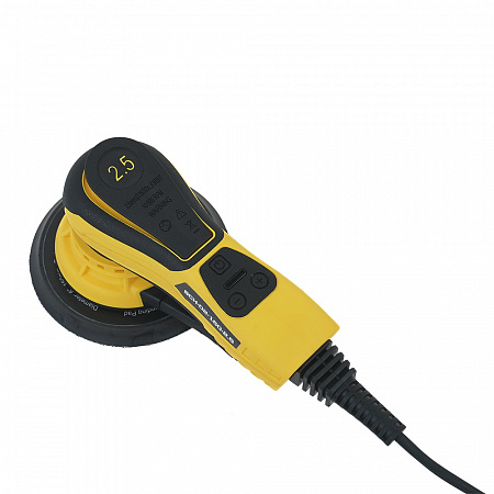 SCH-02-150-2.5 шлиф. машинка ручная 220V/50Hz, 350W, без мешка для пыли, с магнитным тормозом подошвы, эксцентрик 2,5 мм