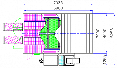 Окрасочно-сушильная камера Guangli GL2