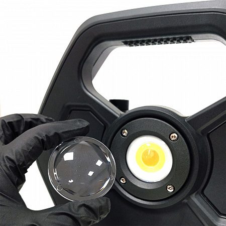 Лампа с автономным питанием от аккумуляторной батареи с регулировкой светового потока на 10, 25, 50, 75 и 100% в режиме 5 цветовых температур, JETA PRO