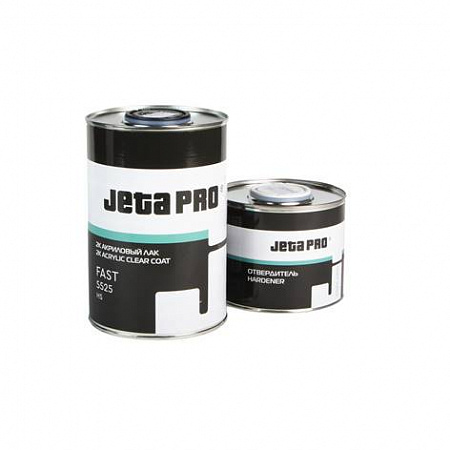Лак акриловый HS, 2+1  FAST  1л + 0,5л компл,  JETAPRO