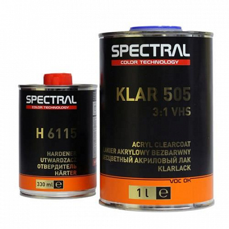 Отвердитель VHS 0,33л Н6115 (для лака Klar 505,555,565) SPECTRAL