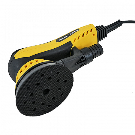 SCH-02-125-5.0 шлиф. машинка ручная 220V/50Hz, 350W, без мешка для пыли, с магнитным тормозом подошвы, эксцентрик 2,5 мм